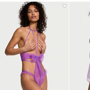 Victoria's Secret Lace Bow Playsuit
